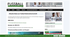 Desktop Screenshot of fussball-nationalmannschaft.com