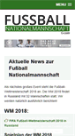 Mobile Screenshot of fussball-nationalmannschaft.com